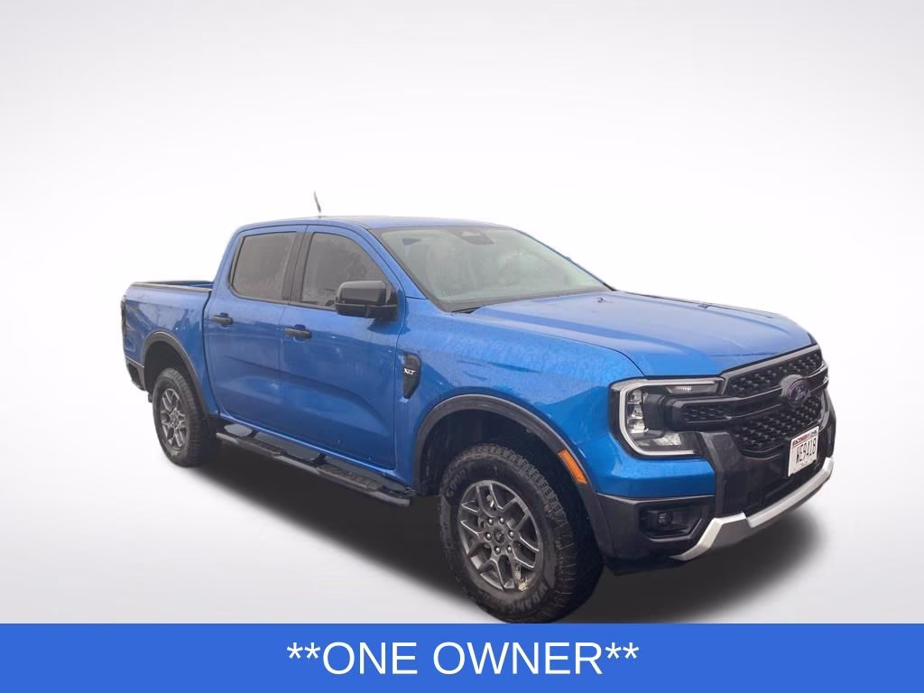 2024 Blue Metallic Ford Ranger XLT 4X4 Truck