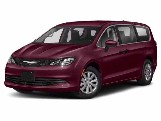 2020 Velvet Red Pearlcoat Chrysler Voyager LX FWD Van
