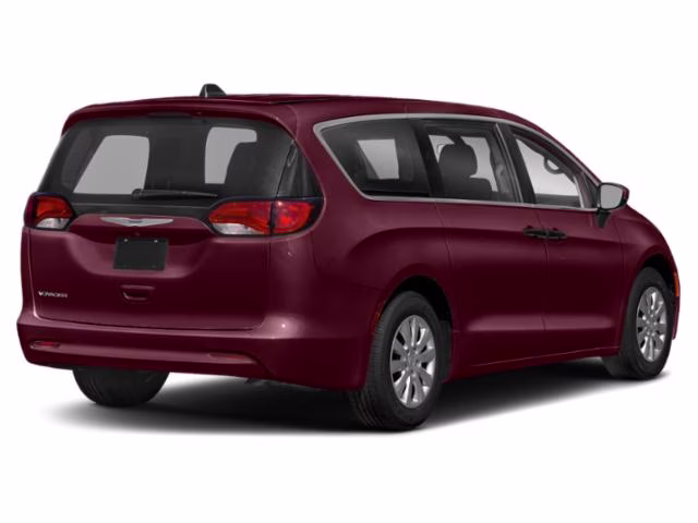 2020 Velvet Red Pearlcoat Chrysler Voyager LX FWD Van