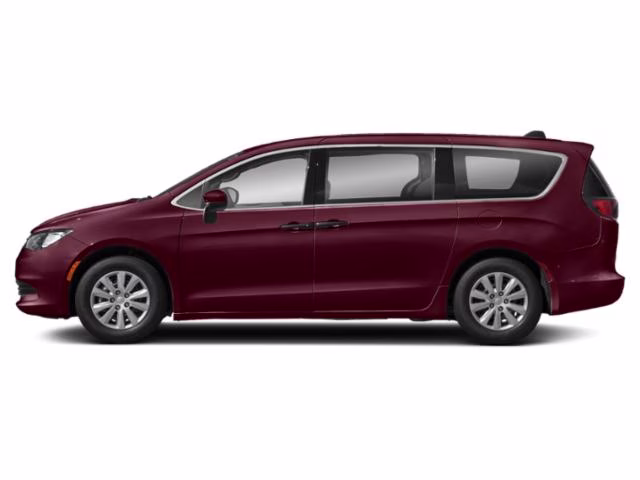 2020 Velvet Red Pearlcoat Chrysler Voyager LX FWD Van