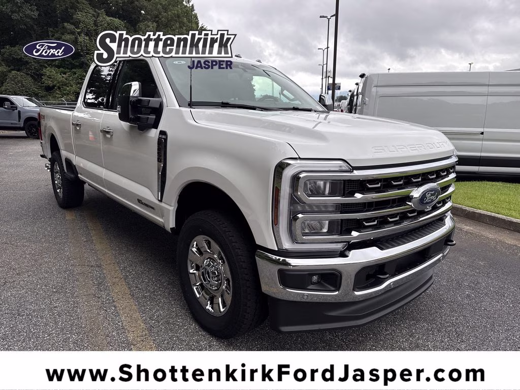 2026 Star White Metallic Tri-Coat Ford Super Duty F-250 SRW King Ranch 4X4 Truck