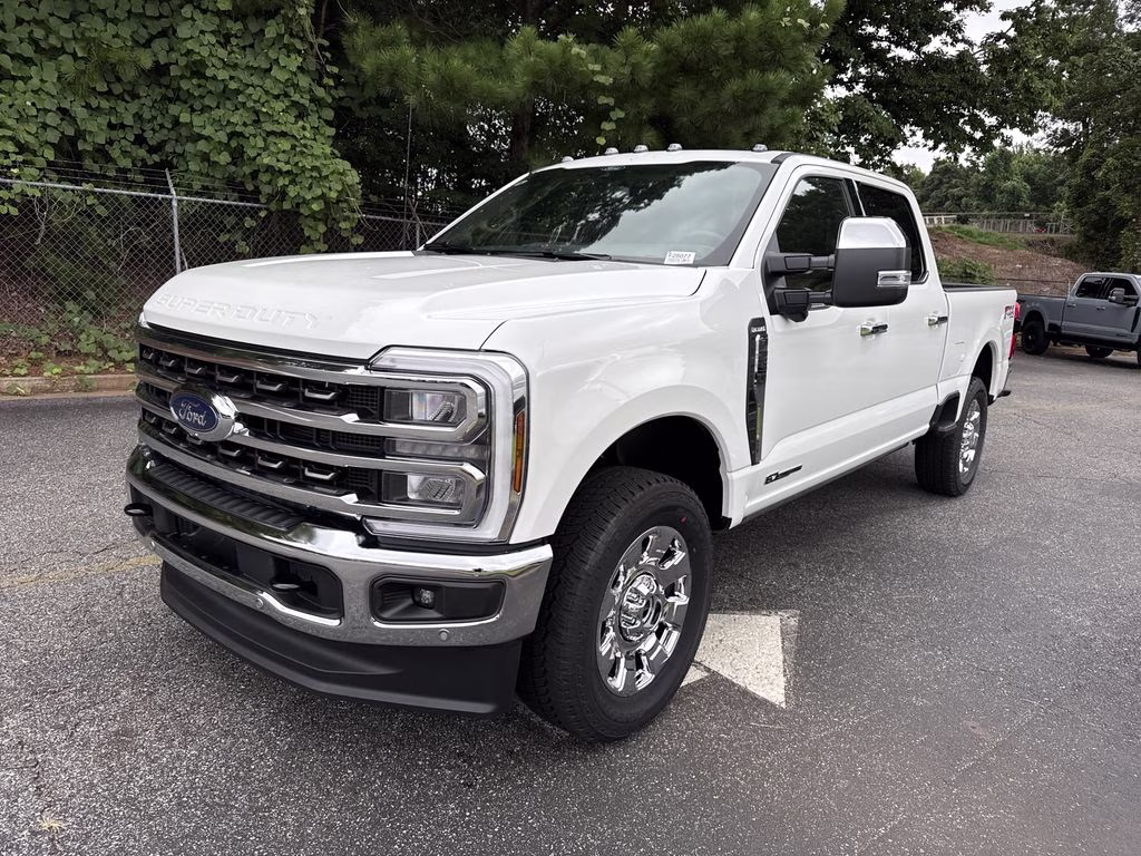 2026 Star White Metallic Tri-Coat Ford Super Duty F-250 SRW King Ranch 4X4 Truck