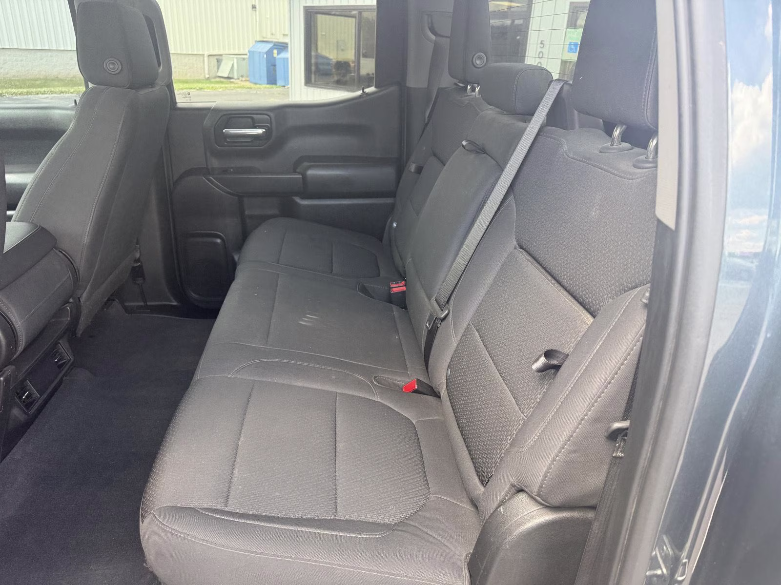 2019 Blue Chevrolet SILVERADO K1500 Custom 4X4 Truck