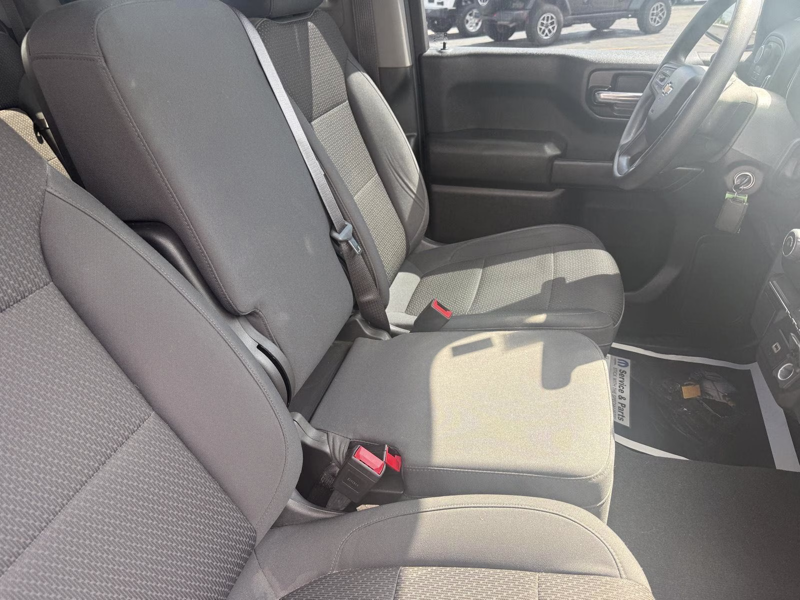 2019 Blue Chevrolet SILVERADO K1500 Custom 4X4 Truck