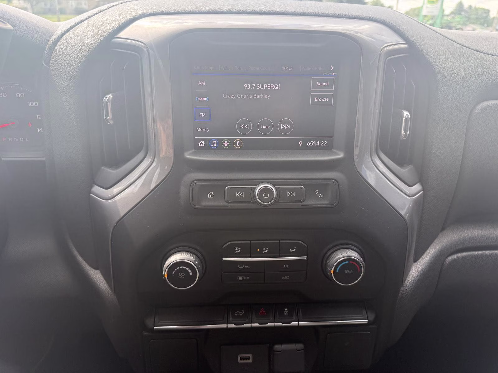 2019 Granite Chevrolet SILVERADO K1500 Custom 4X4 Truck