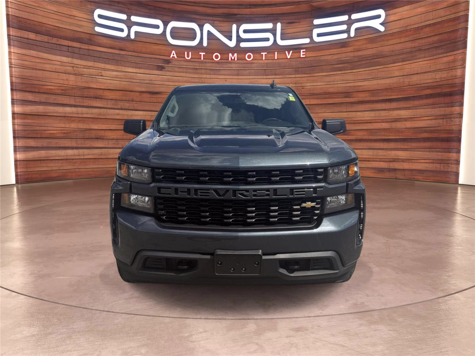 2019 Granite Chevrolet SILVERADO K1500 Custom 4X4 Truck