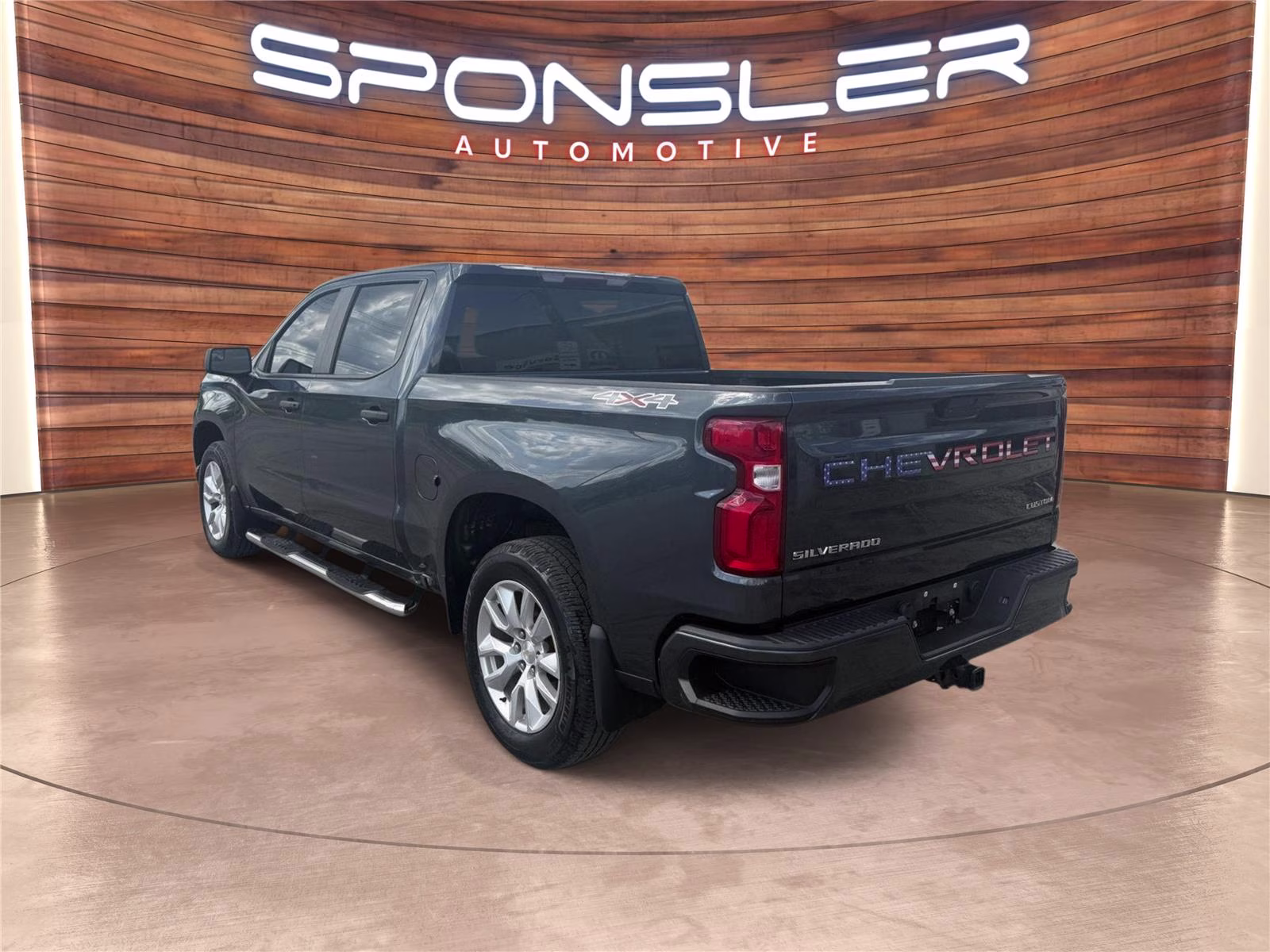 2019 Granite Chevrolet SILVERADO K1500 Custom 4X4 Truck