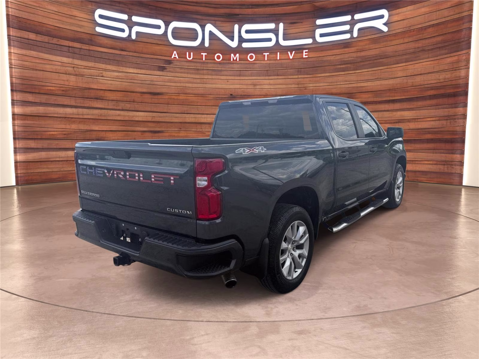 2019 Granite Chevrolet SILVERADO K1500 Custom 4X4 Truck