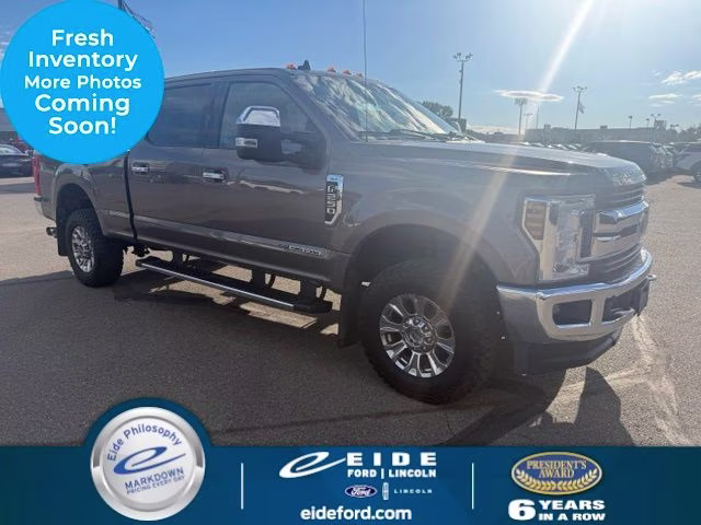 2019 Stone Gray Metallic Ford Super Duty F-250 SRW XLT 4X4 Truck