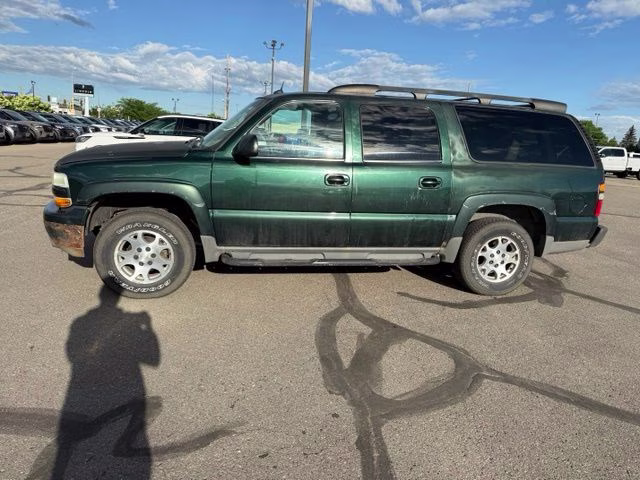 2004 Dark Green Metallic Chevrolet Suburban 1500 Z71 4X4 SUV