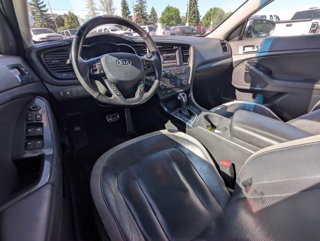 2011 Satin Metal Kia Optima SX FWD Sedan