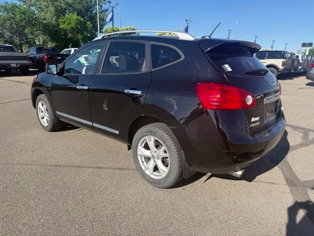 2011 Super Black Nissan Rogue SV AWD SUV