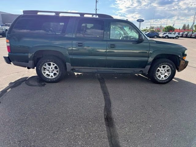 2004 Dark Green Metallic Chevrolet Suburban 1500 Z71 4X4 SUV