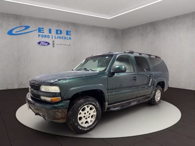 2004 Dark Green Metallic Chevrolet Suburban 1500 Z71 4X4 SUV