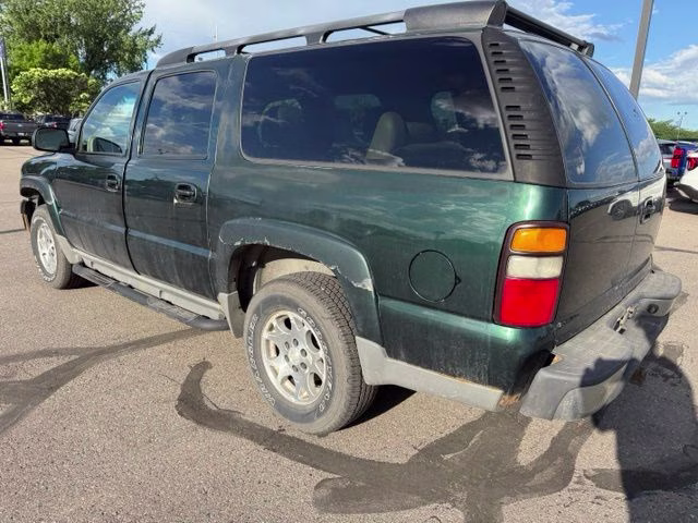 2004 Dark Green Metallic Chevrolet Suburban 1500 Z71 4X4 SUV