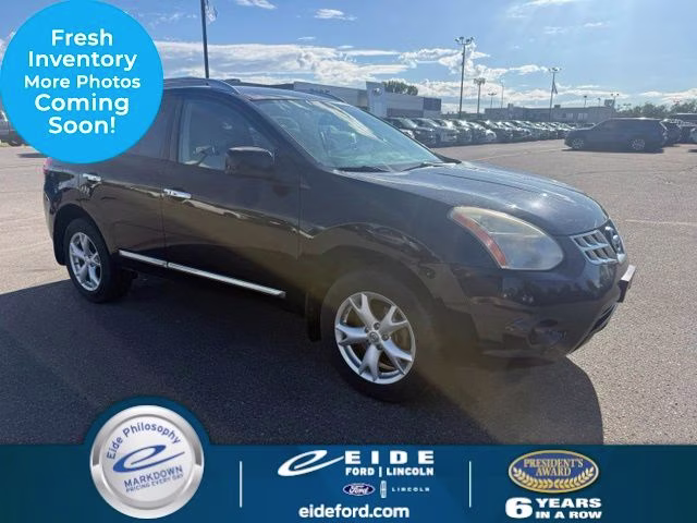 2011 Super Black Nissan Rogue SV AWD SUV
