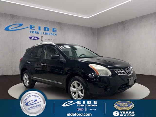 2011 Super Black Nissan Rogue SV AWD SUV