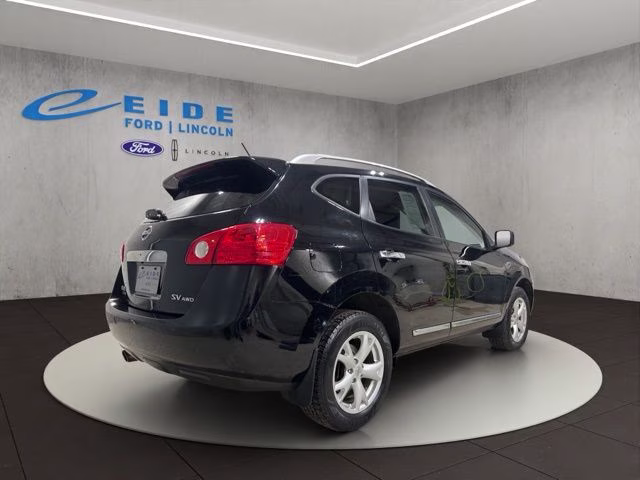 2011 Super Black Nissan Rogue SV AWD SUV