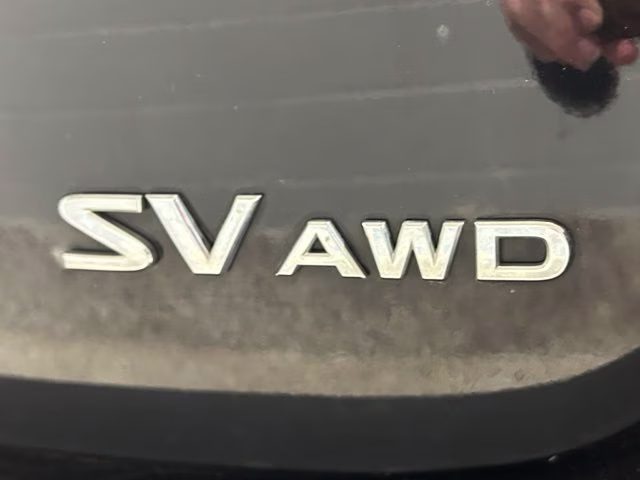 2011 Super Black Nissan Rogue SV AWD SUV