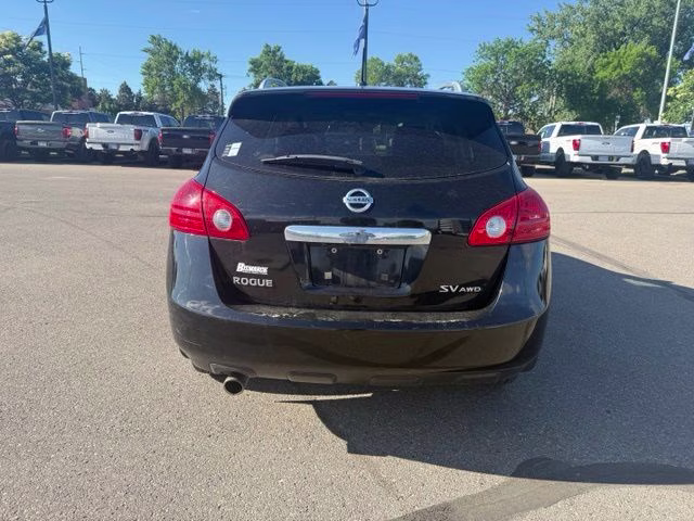 2011 Super Black Nissan Rogue SV AWD SUV