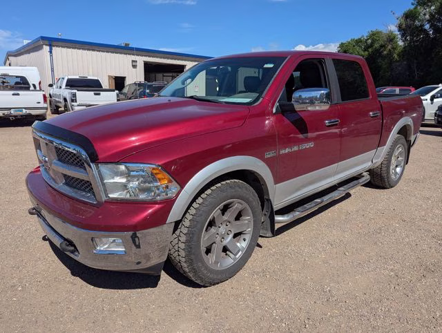 2012 Deep Cherry Red Crystal Pearlcoat Ram 1500 Laramie 4X4 Truck