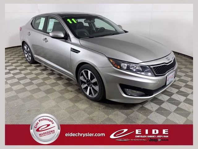 2011 Satin Metal Kia Optima SX FWD Sedan