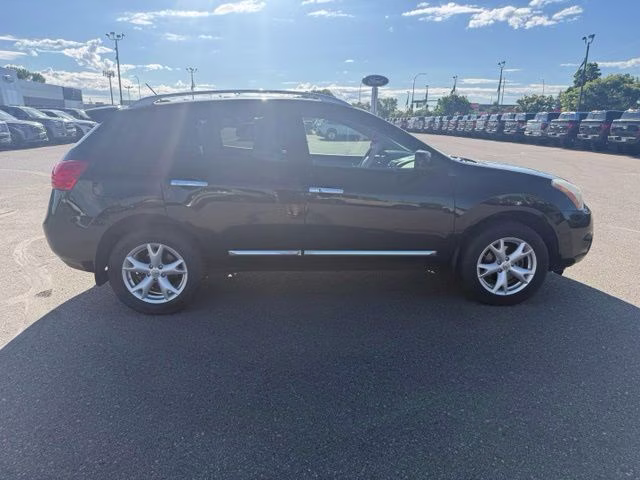 2011 Super Black Nissan Rogue SV AWD SUV