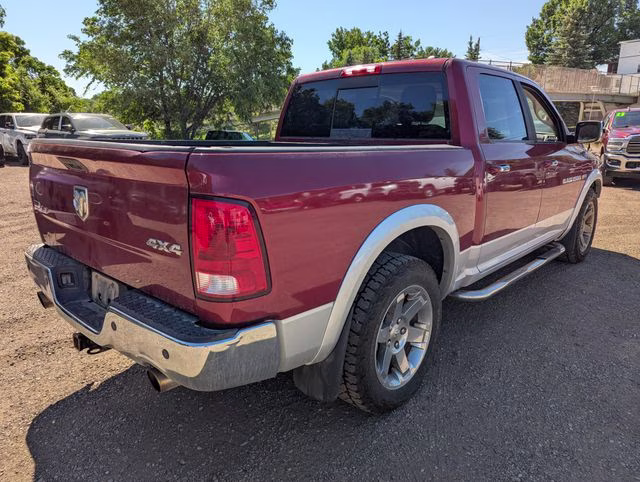 2012 Deep Cherry Red Crystal Pearlcoat Ram 1500 Laramie 4X4 Truck