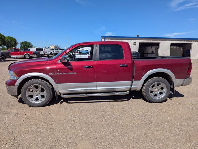 2012 Deep Cherry Red Crystal Pearlcoat Ram 1500 Laramie 4X4 Truck