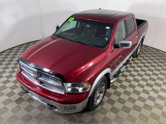2012 Deep Cherry Red Crystal Pearlcoat Ram 1500 Laramie 4X4 Truck