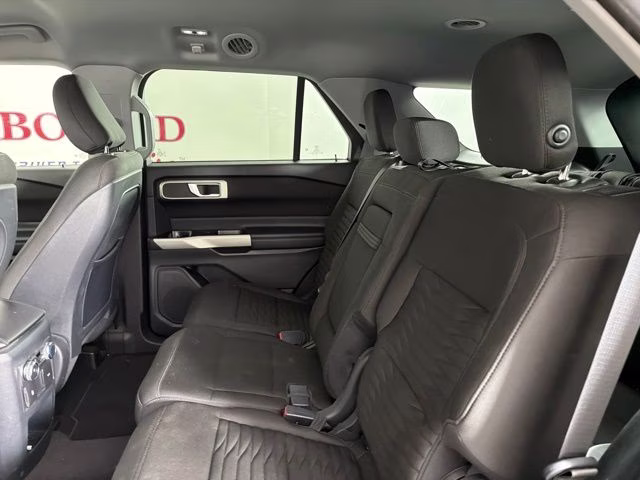 2020 Red Metallic Ford Explorer XLT RWD SUV