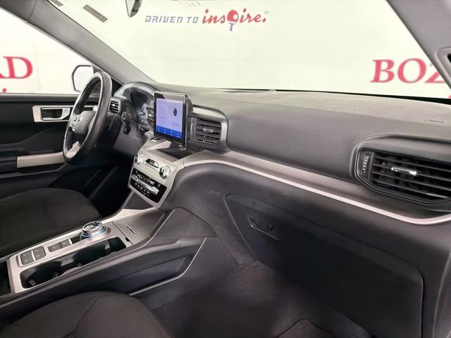 2020 Red Metallic Ford Explorer XLT RWD SUV