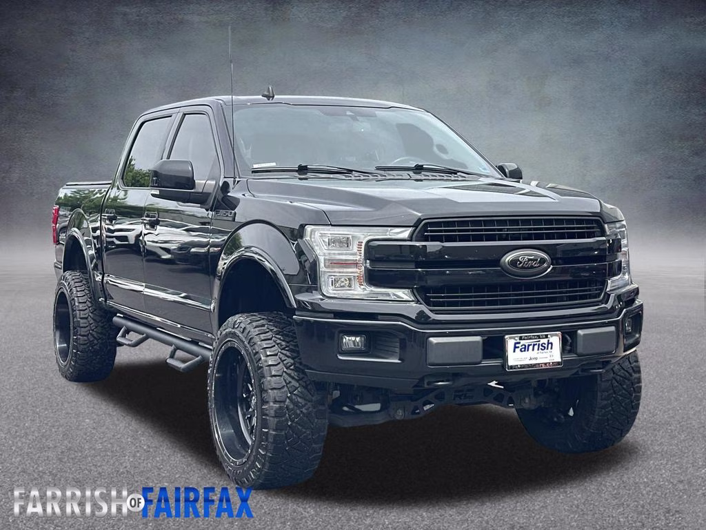 2020 Agate Black Metallic Ford F-150 Lariat 4X4 Truck