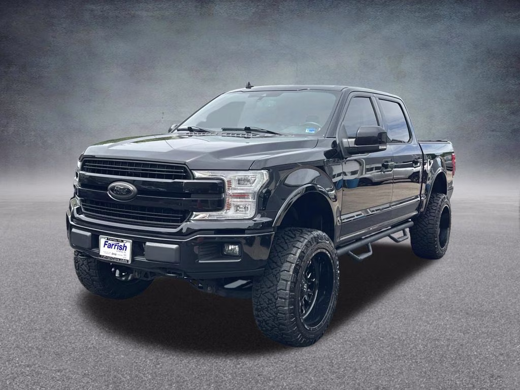 2020 Agate Black Metallic Ford F-150 Lariat 4X4 Truck