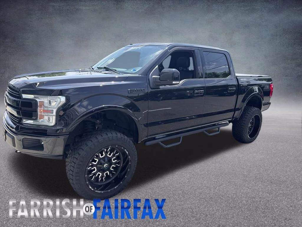 2020 Black Ford F-150 Lariat 4X4 Truck