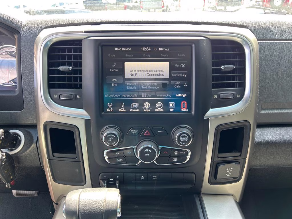 2013 Bright Silver Metallic Clearcoat Ram 1500 Big Horn RWD Truck