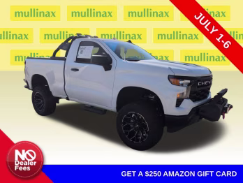 2025 Summit White Chevrolet Silverado 1500 WT RWD Truck