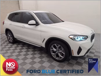 2023 Alpine White BMW X3 sDrive30i RWD SUV