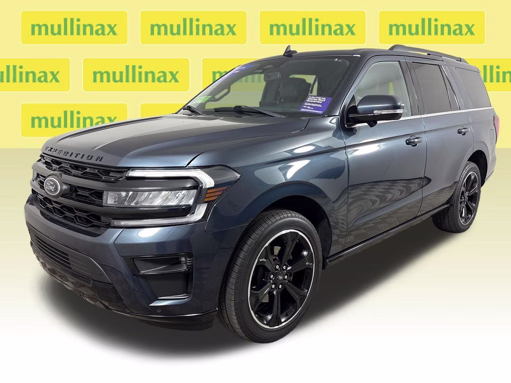 2023 Blue Metallic Ford Expedition Limited RWD SUV