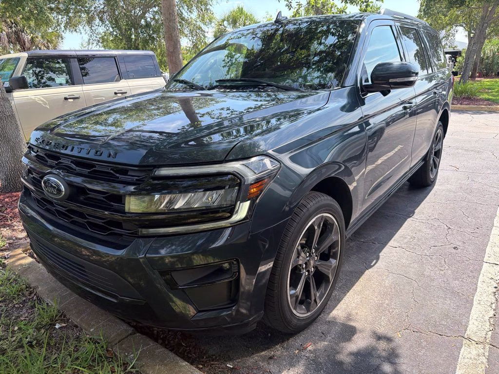 2023 Stone Blue Metallic Ford Expedition Limited RWD SUV