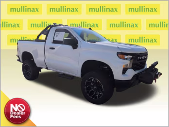 2025 Summit White Chevrolet Silverado 1500 WT RWD Truck