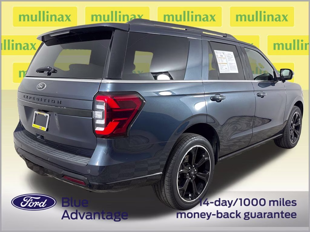 2023 Blue Metallic Ford Expedition Limited RWD SUV