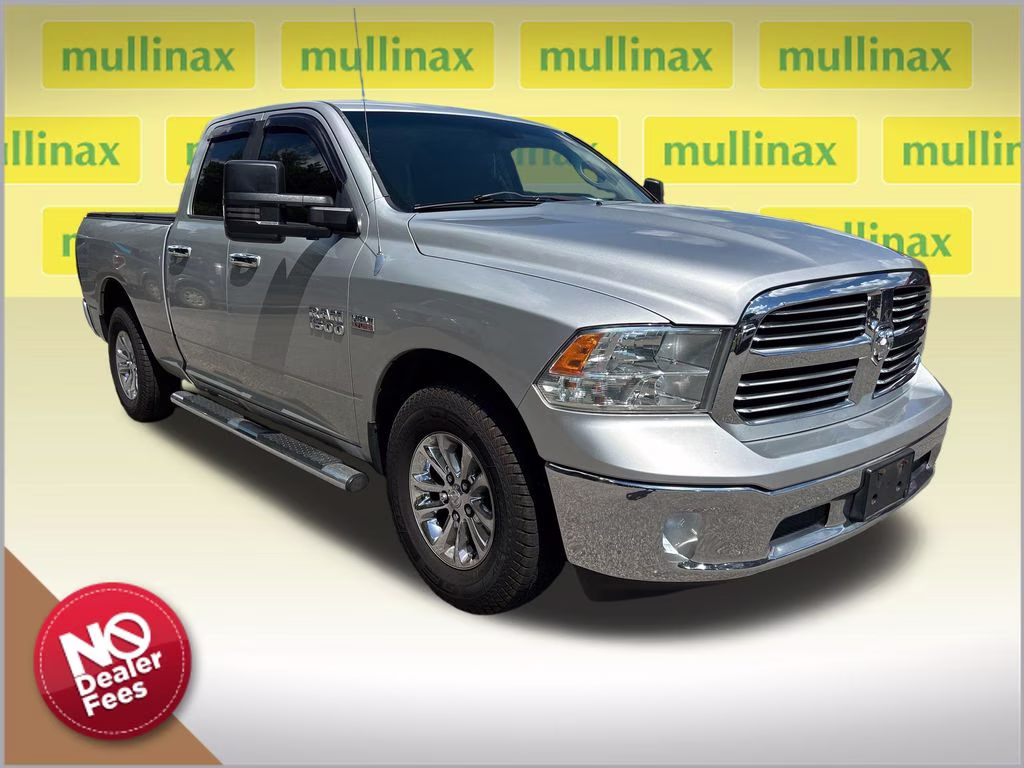 2013 Bright Silver Metallic Clearcoat Ram 1500 Big Horn RWD Truck