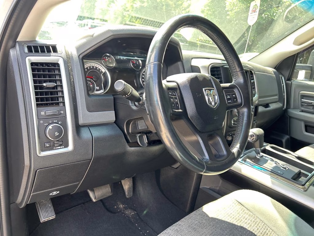 2013 Bright Silver Metallic Clearcoat Ram 1500 Big Horn RWD Truck