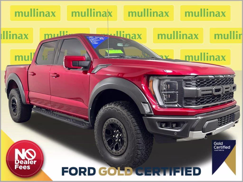 2023 Red Metallic Ford F-150 Raptor 4X4 Truck