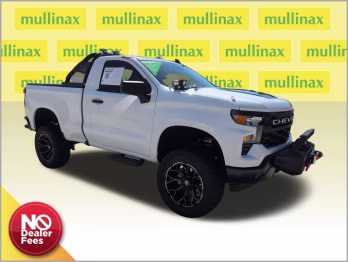 2025 Summit White Chevrolet Silverado 1500 WT RWD Truck