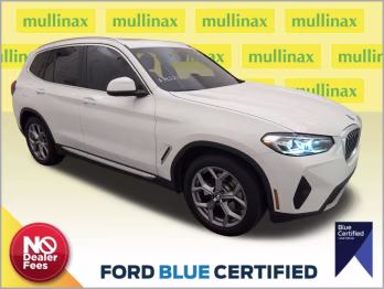 2023 Alpine White BMW X3 sDrive30i RWD SUV