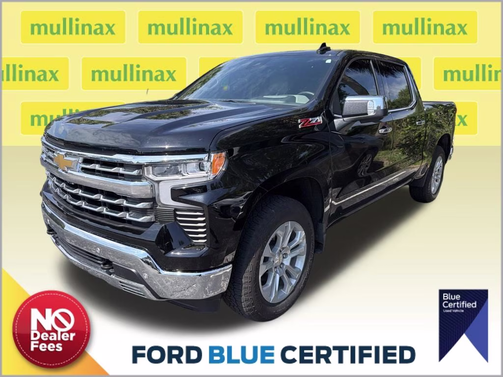 2025 Black Chevrolet Silverado 1500 LTZ 4X4 Truck
