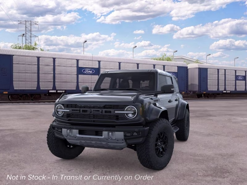 2026 Shadow Black Ford Bronco Raptor 4X4 Convertible