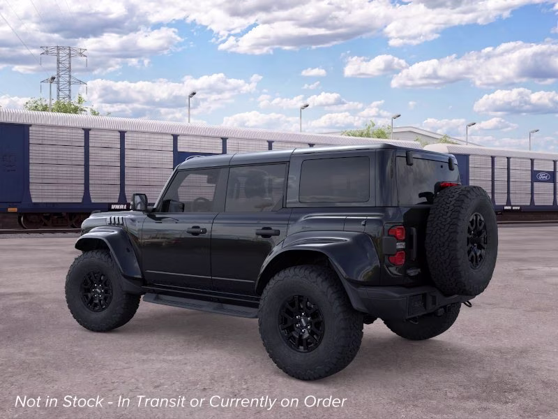 2026 Shadow Black Ford Bronco Raptor 4X4 Convertible